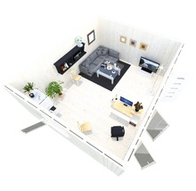 Abri de jardin Palmako Charlotte 492 x 595 cm naturel