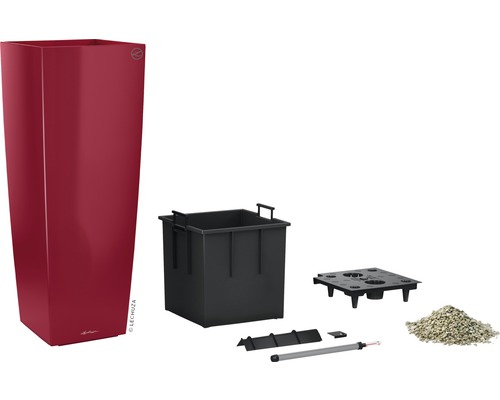 Pot de fleurs Lechuza Classico avec accessoires