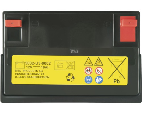 Batterie MTD 12V 16Ah