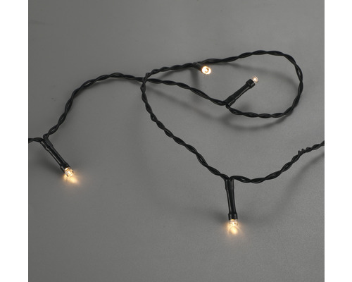 Guirlande lumineuse avec plusieurs LED blanc chaud