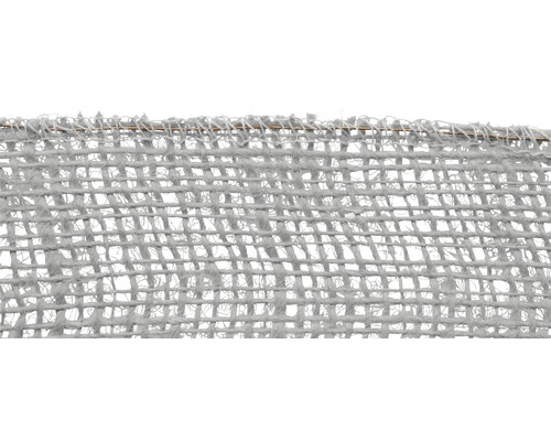 Tissu de jute gris renforcé avec du fil de fer