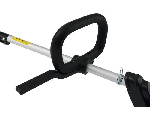 Detailansicht eines Trimmergriffs