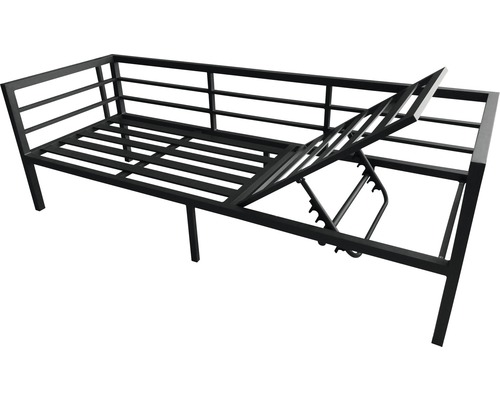 Metallgestell für eine Couch mit Stauraum