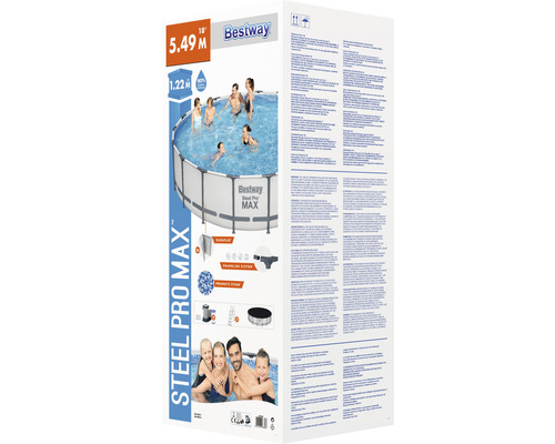Bestway Steel Pro Max Pool Verpackung