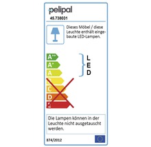 Spiegelschrank Pelipal Capri 80 x 16 x 70 cm grau 3-türig
