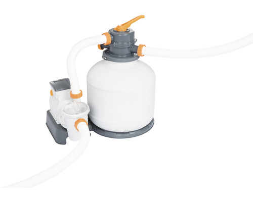 Sandfilteranlage für Pools mit Pumpe und Schläuchen