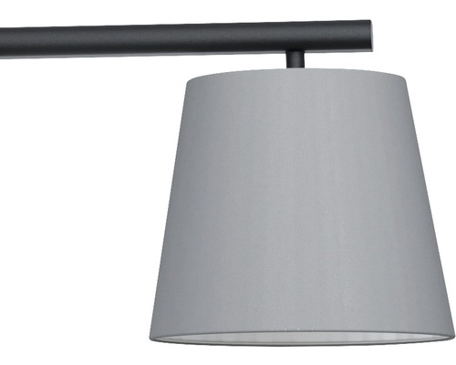 Wandleuchte mit Stoffschirm