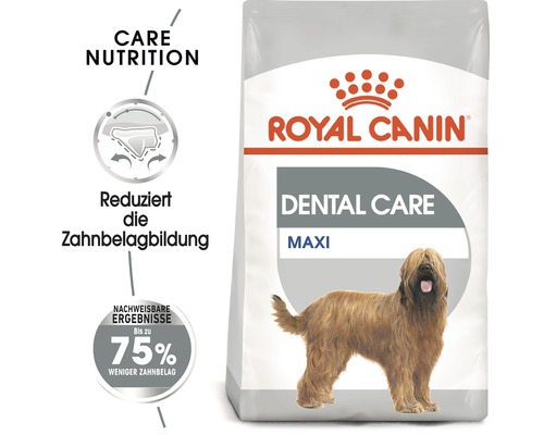 Royal Canin Dental Care Maxi Hundefutter, zur Reduzierung der Zahnbelagbildung