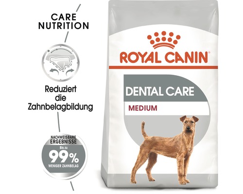 Royal Canin Dental Care Medium Hundefutter Verpackung