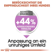 "Berücksichtigt die Empfindlichkeit Ihres Hundes: Nachweisbare Ergebnisse plus 44 Prozent ausgeglicheneres Verhalten