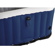 Aufblasbarer Whirlpool SQUARE NAVY Plug & Play mit Filtersystem, Desinfektionstechnologie, Whirlpoolgebläse, Abschalt-/Standby-Automatik und Timerfunktion blau-thumb-6