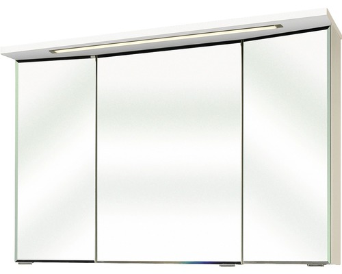 Spiegelschrank mit drei Türen und Beleuchtung