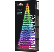 Emballage de la guirlande lumineuse Twinkly avec 750 lumières LED RGBW pour décorer un sapin de Noël.