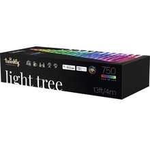 Emballage de la guirlande lumineuse Twinkly Light Tree avec 750 LED RVB plus blanches et une longueur de 4 mètres
