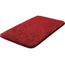 Badteppich Grund Melange 50 x 80 cm rubin