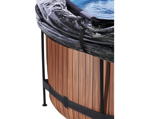 Piscine gonflable avec couverture