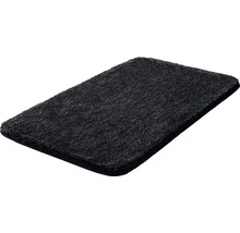 Badteppich Grund Melange 60 x 100 cm anthrazit