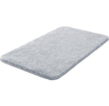 Badteppich Grund Melange 70 x 120 cm silbergrau