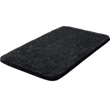 Badteppich Grund Melange 70 x 120 cm anthrazit