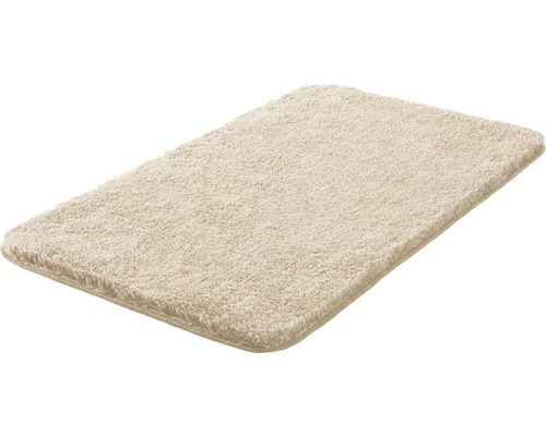 Tapis de bain rectangulaire en fibres textiles