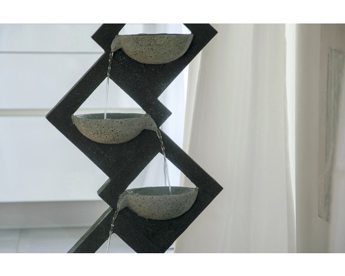 Fontaine d''intérieur décorative avec trois vasques