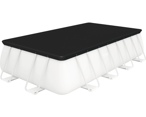 Rechteckiger Frame Pool mit Abdeckung