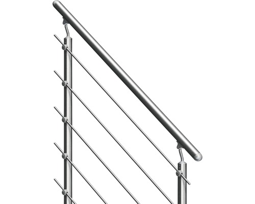 Edelstahlgeländer mit Stahlseilen