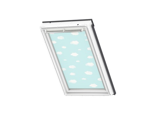 Fenêtre de toit avec motif de nuages