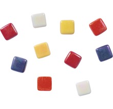 Carreaux de mosaïque en verre carrés multicolores