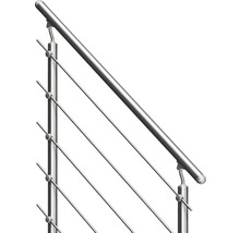 Geländer mit Edelstahlseilen für Treppen und Balkone