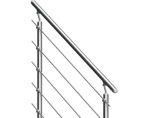 Geländer mit Edelstahlseilen