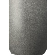 Detailaufnahme einer Pflanzvase mit Steinoptik