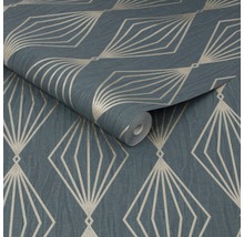 Tapetenrolle mit geometrischem Muster