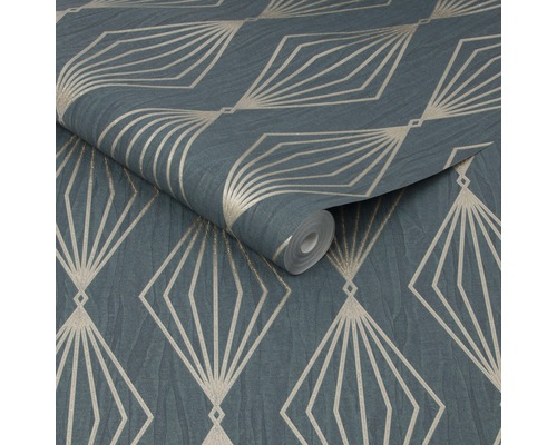 Tapetenrolle mit geometrischem Muster