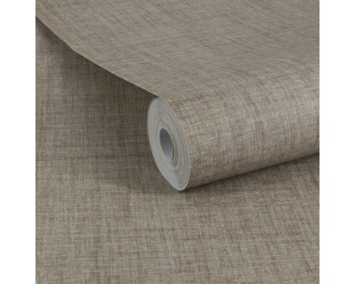 Rouleau de papier peint avec structure en lin