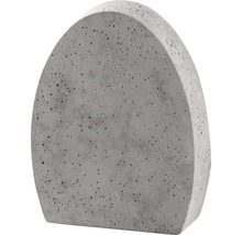 Halbkreisförmige Dekofigur aus Beton
