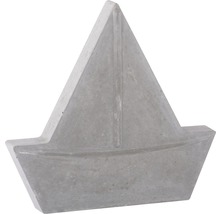Dekofigur Segelboot aus Beton
