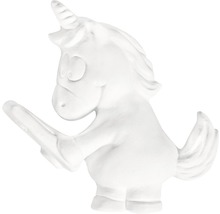 Einhorn-Figur aus Keramik zum Bemalen