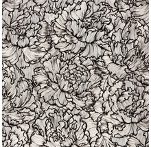 Papier peint à motifs floraux avec des pivoines