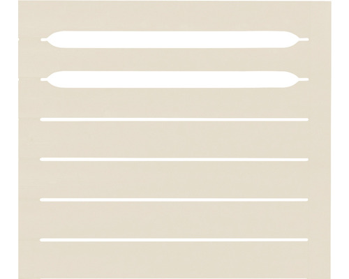 Schablone mit Linien und Formen