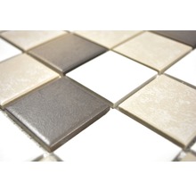 Carreaux de mosaïque avec pierres carrées