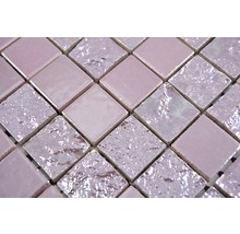 Carreaux de mosaïque carrés en verre