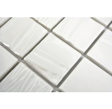 Carreaux de céramique carrés, brillants