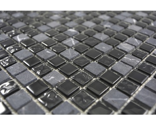 Mosaïque en pierre et verre