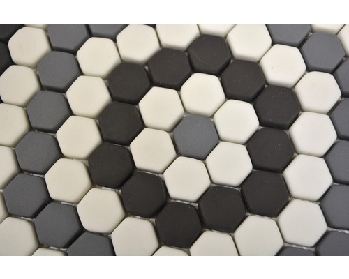 Carreaux de mosaïque de forme hexagonale