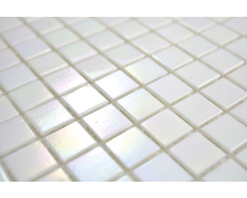 Gros plan d''une mosaïque de carreaux de verre