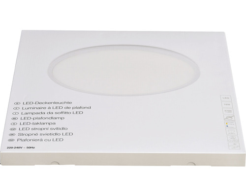 LED-Deckenleuchte - Superflach - 100 x 100 mm