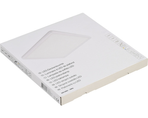 Verpackung einer LED-Deckenleuchte