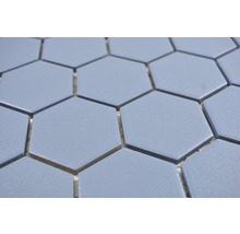 Gros plan de carreaux hexagonaux