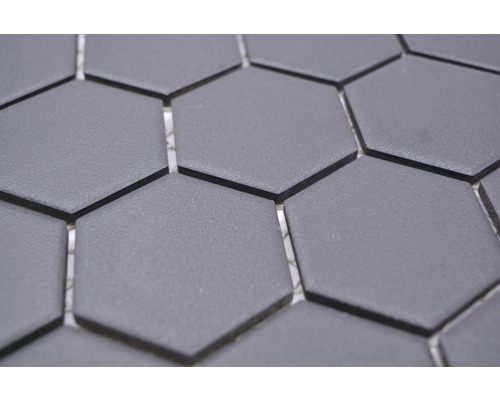 Gros plan de carreaux de sol hexagonaux